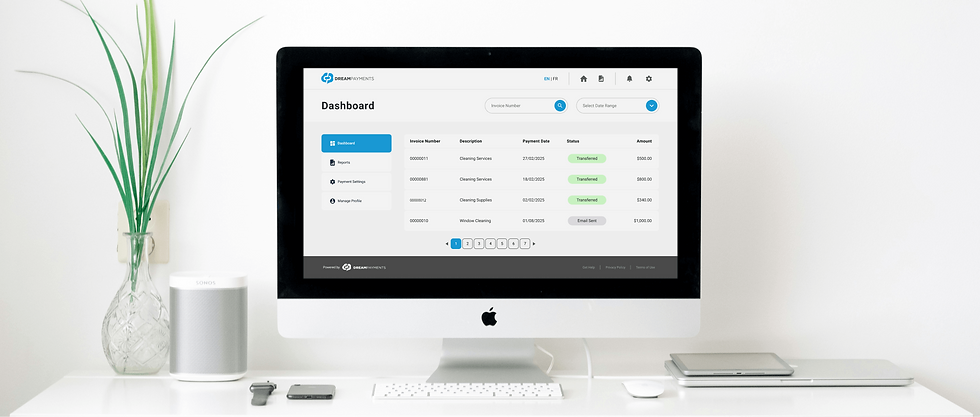 Dream Payments Payout Dashboard