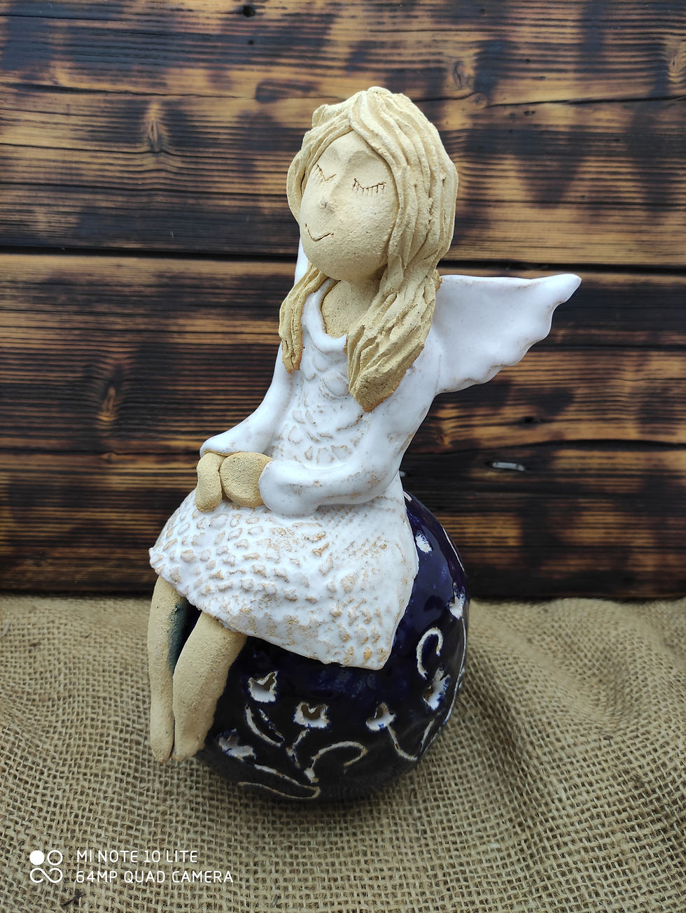 Miniatura: Anioł Lampion