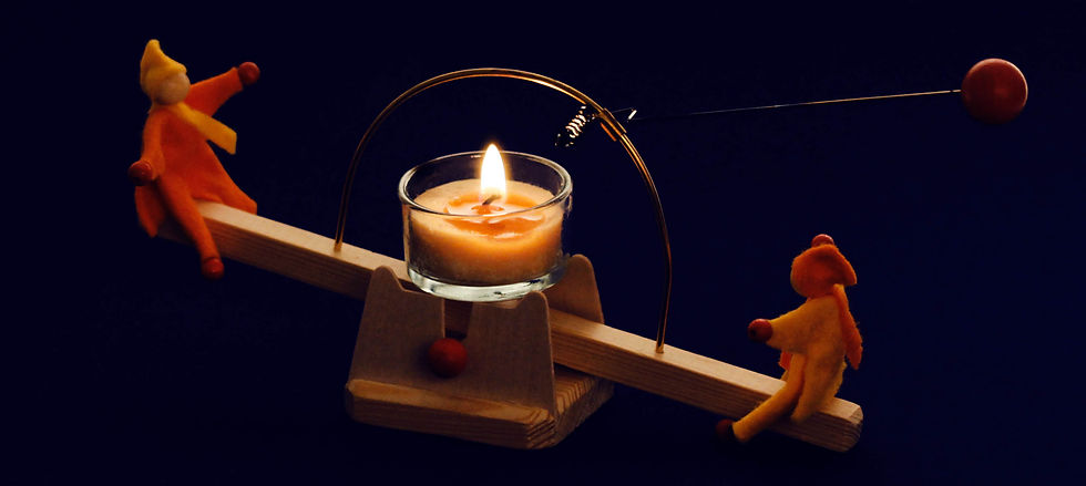 Thumbnail: Little Doll Candle Seesaw