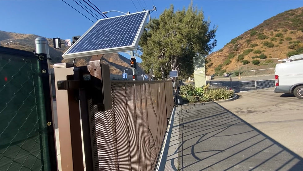 Eco-friendly electric gates