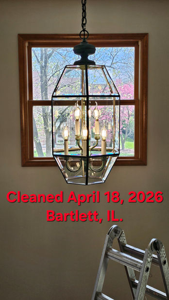 chandelier cleaning Bartlett, IL