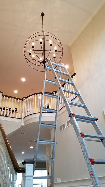 chandelier cleaning Frankfort, IL.