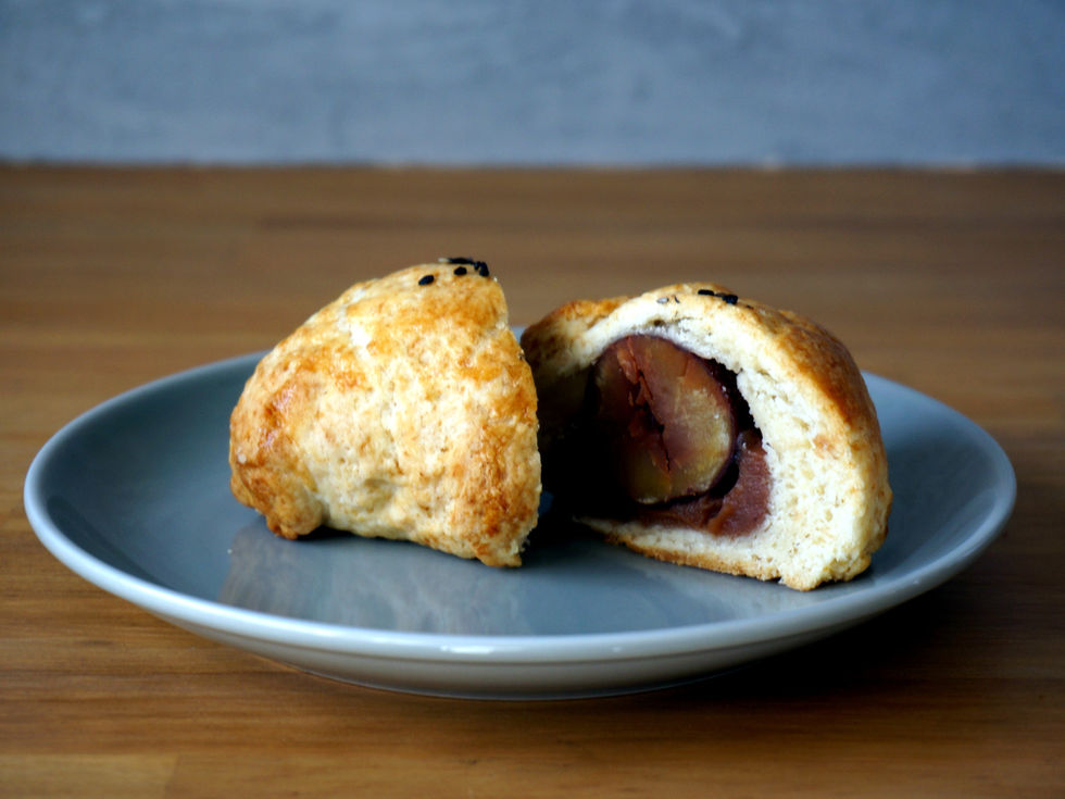 栗のアメリカンビスケット