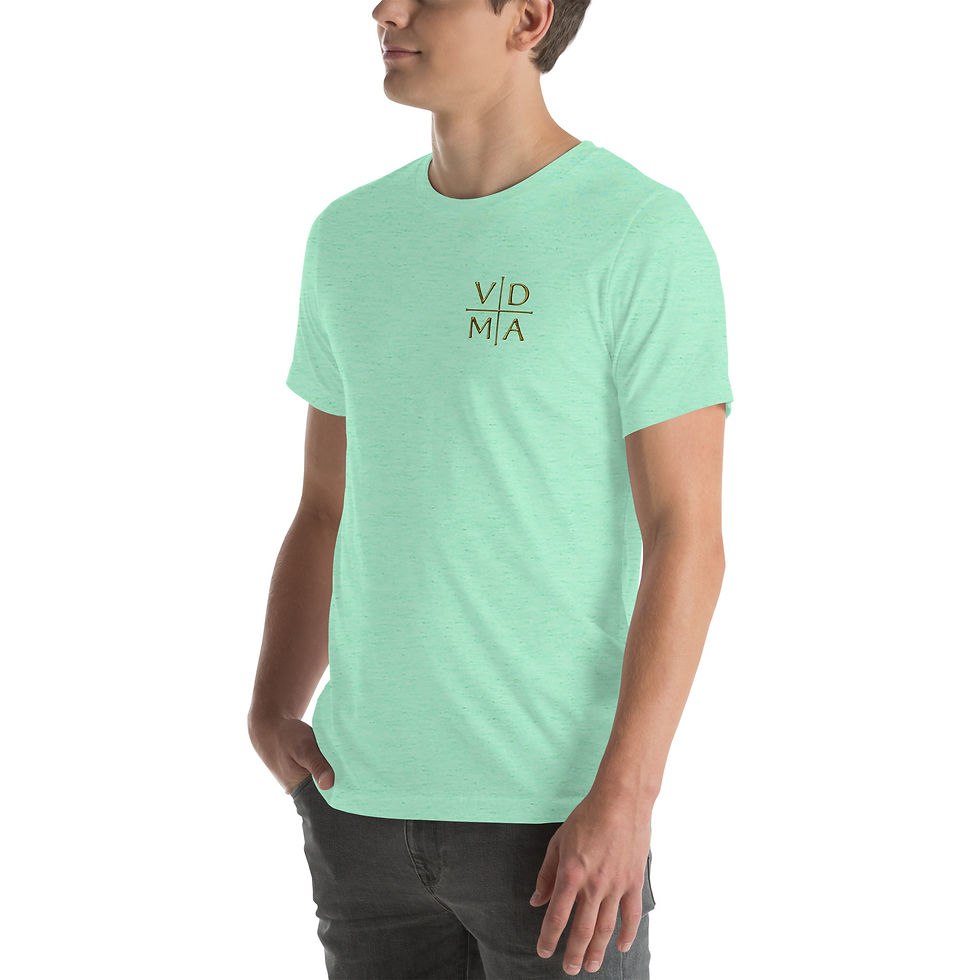 Thumbnail: Men's / Women Solus Christus Tee - Luther Rose Graphic