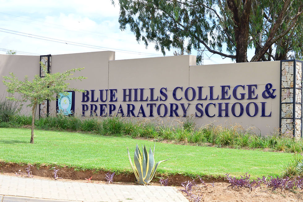 Grade R Grade 12 Blue Hills College Gauteng