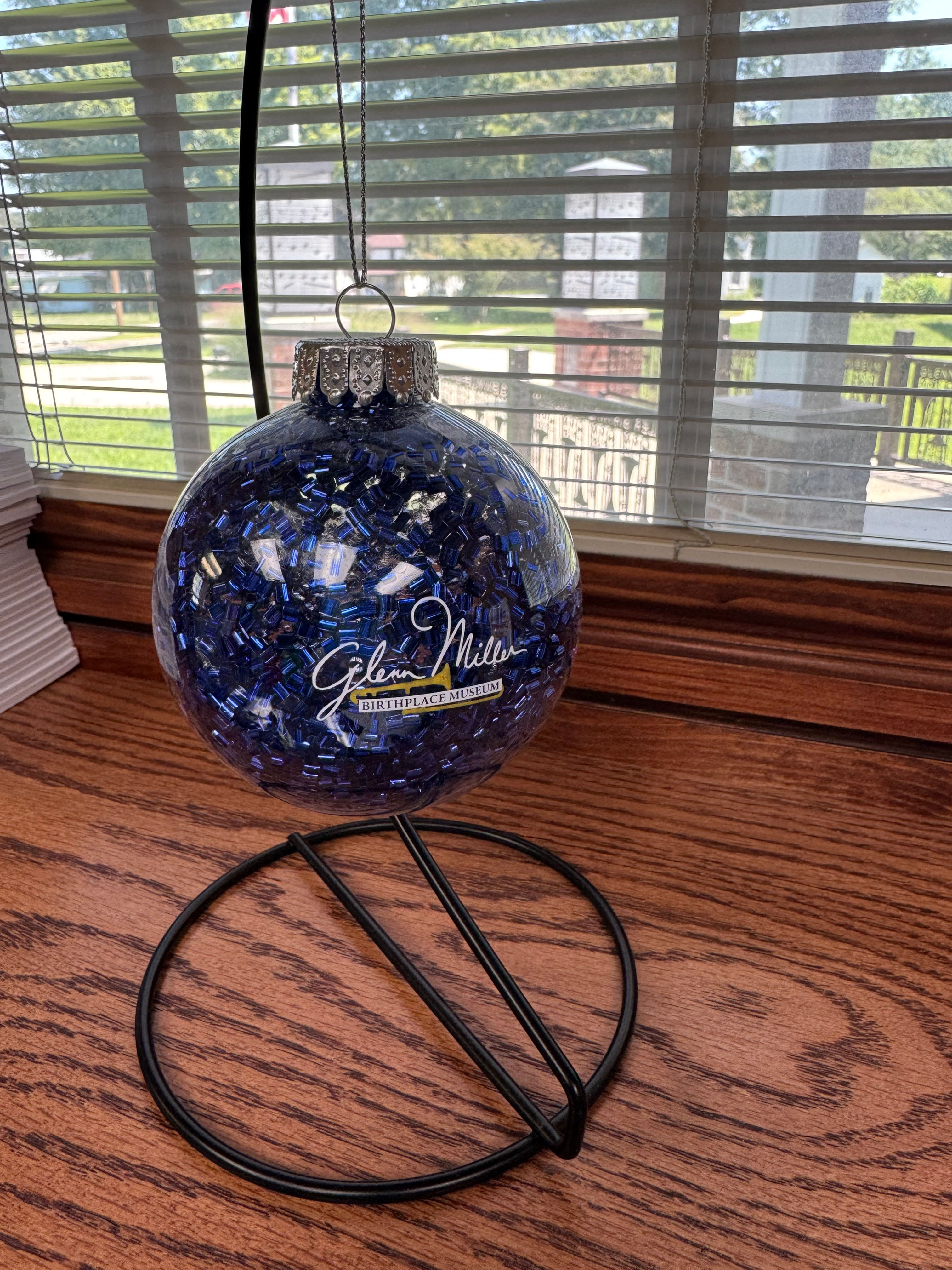 GMBS Blue Christmas Ornaments