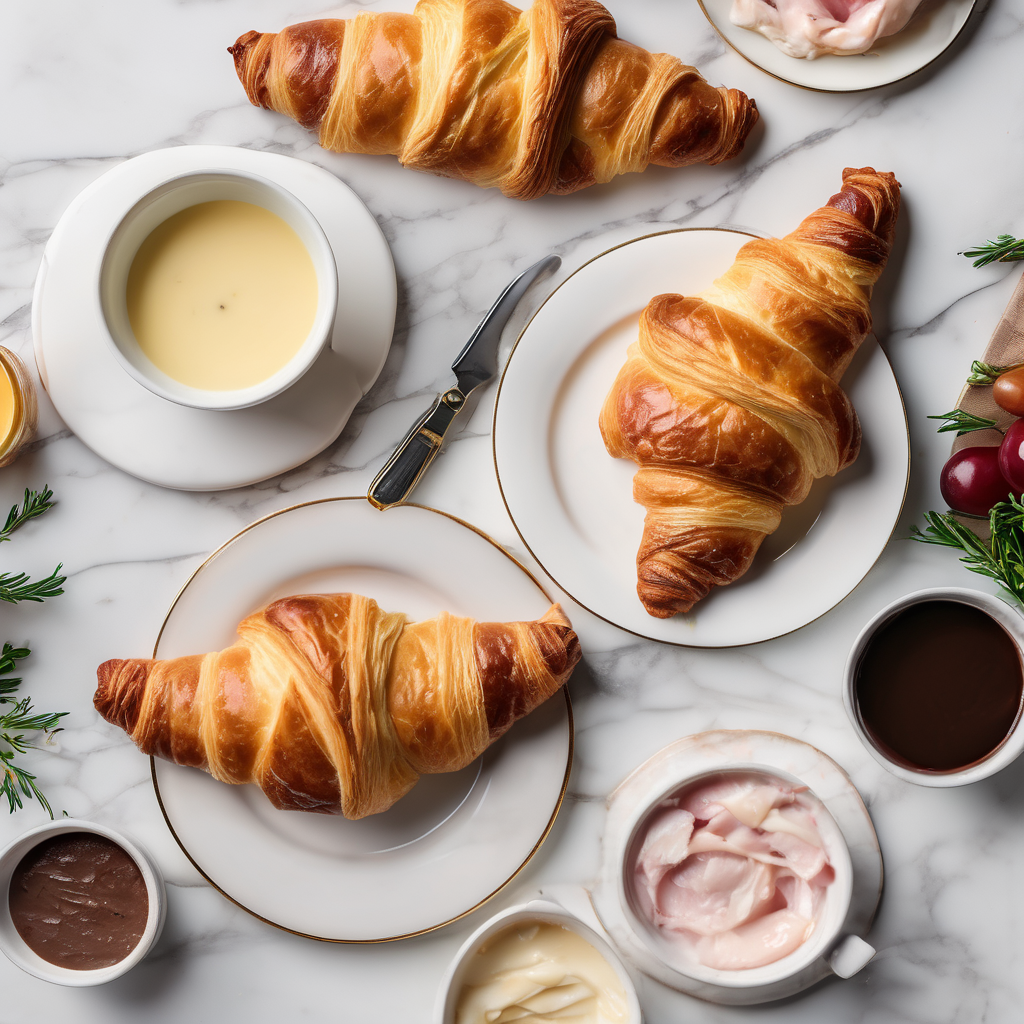 Arranged Food and Objects