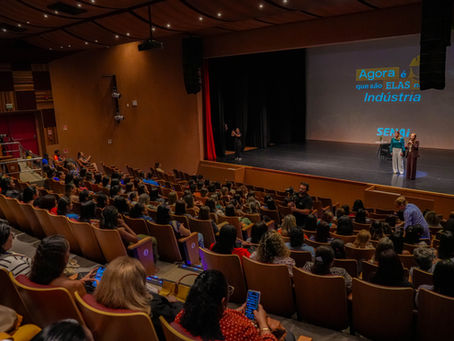 SENAI realiza evento sobre protagonismo feminino na indústria