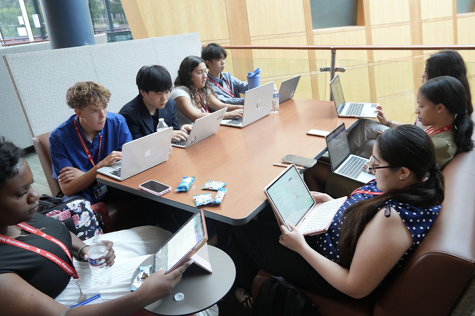 From Brainstorm to Blueprint: Interns Unite to Design Life-Changing Proposals