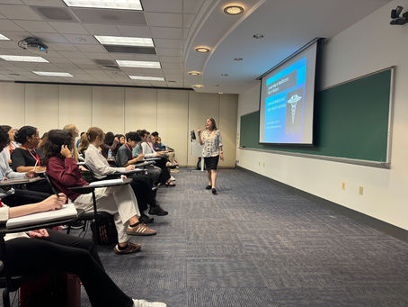 Tuesday: Leadership in Healthcare, Suturing, and Global Disease Burdens