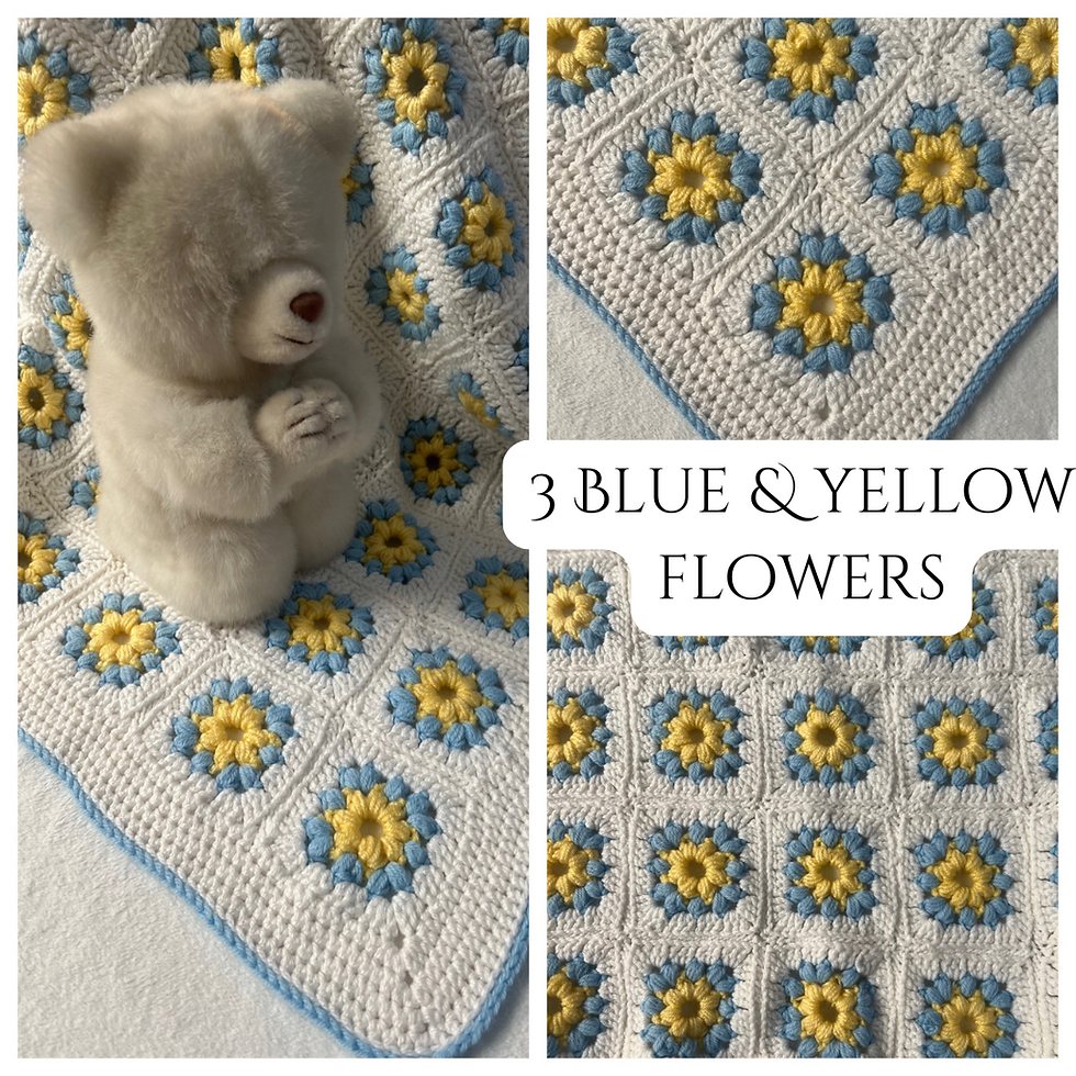 Thumbnail: Hand Crocheted Baby Blankets