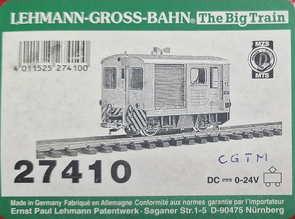 Thumbnail: RhB TM2/2 Locomotive - LGB 27410