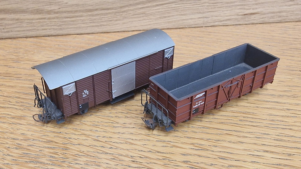 RhB Rolling Stock, HOm Scale - Bemo