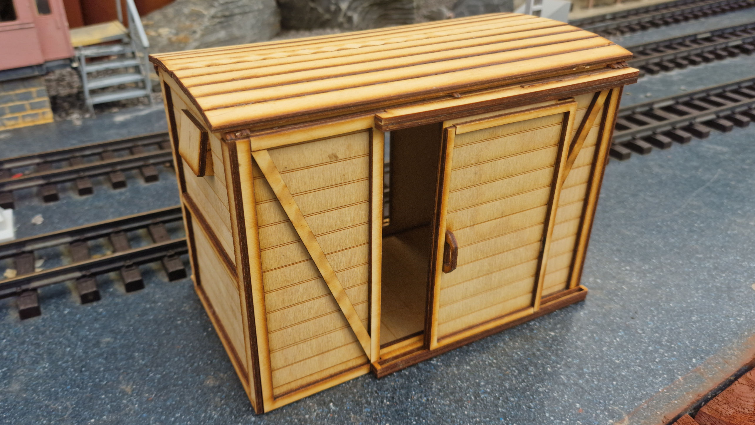 Part Built Wooden 7/8th Wagon - Small Goods Van