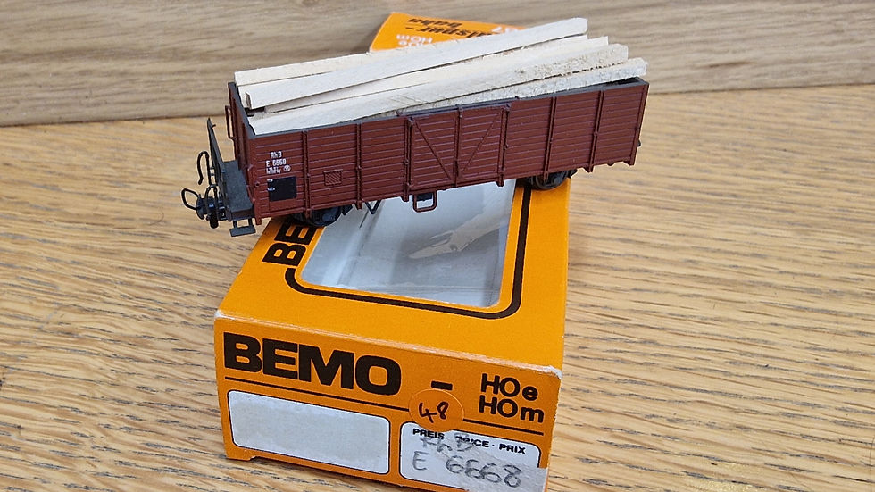 RhB Rolling Stock, HOm Scale - Bemo 2251