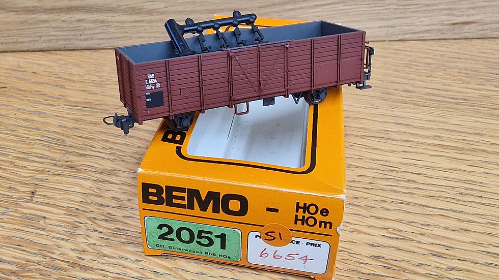 RhB Rolling Stock, HOm Scale - Bemo 2251