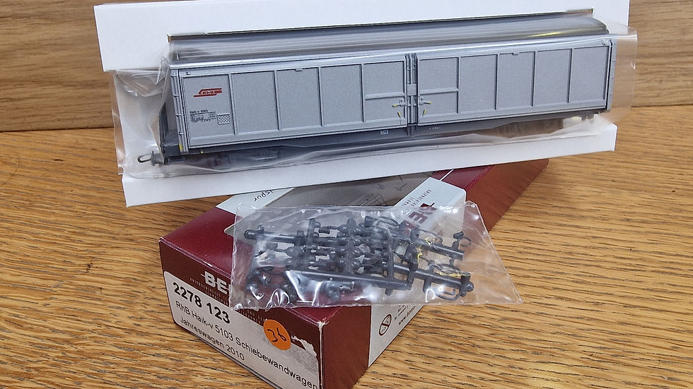 RhB Rolling Stock, HOm Scale - Bemo 2278 123