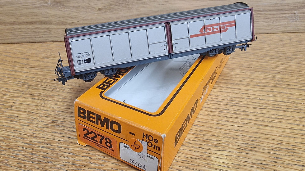 RhB Rolling Stock, HOm Scale - Bemo 2278