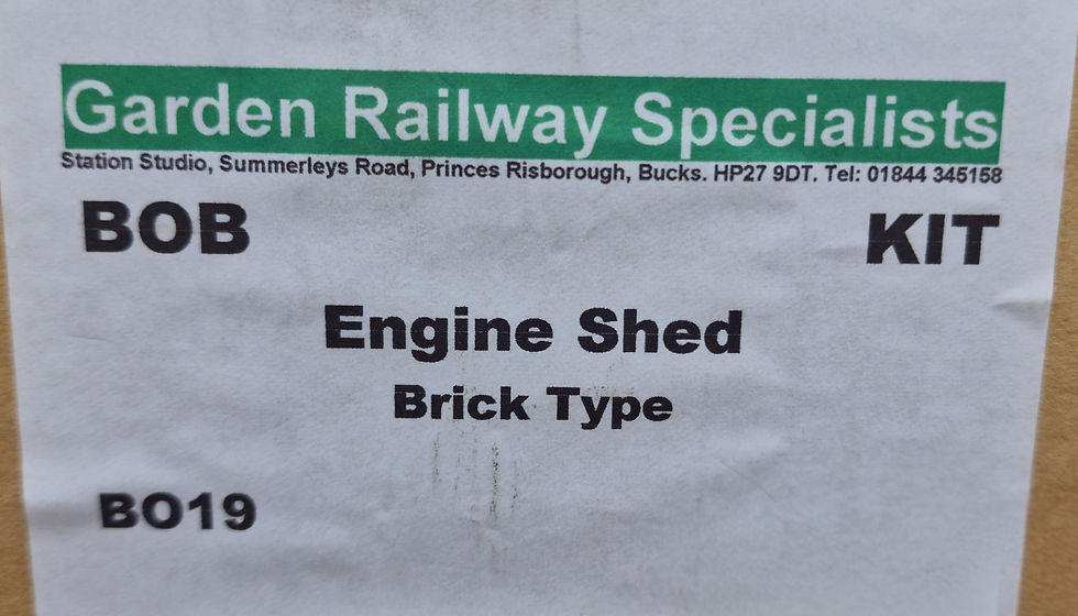 Thumbnail: 16mm Scale Resin Locomotive Shed Kit