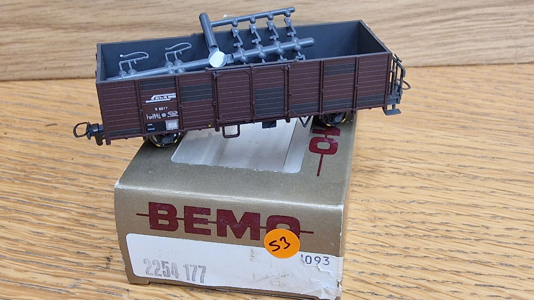 RhB Rolling Stock, HOm Scale - Bemo 2254 177