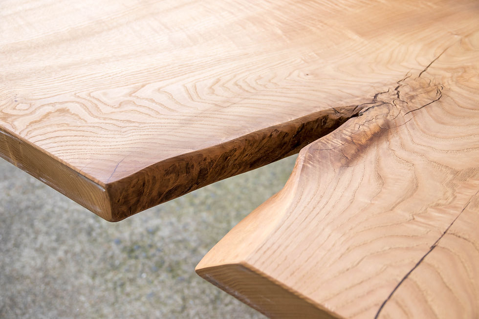 サムネイル： watabewoodworks-chestnut-liveedge-クリ一枚板