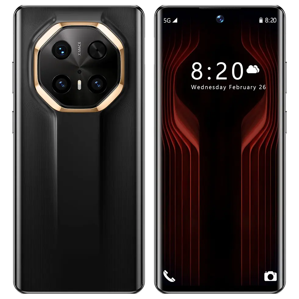 縮圖：New 5GMate70RS Android14 DecaCore 7.3Inch CurvedScreen 16GB+1TB 108MP RearCamera