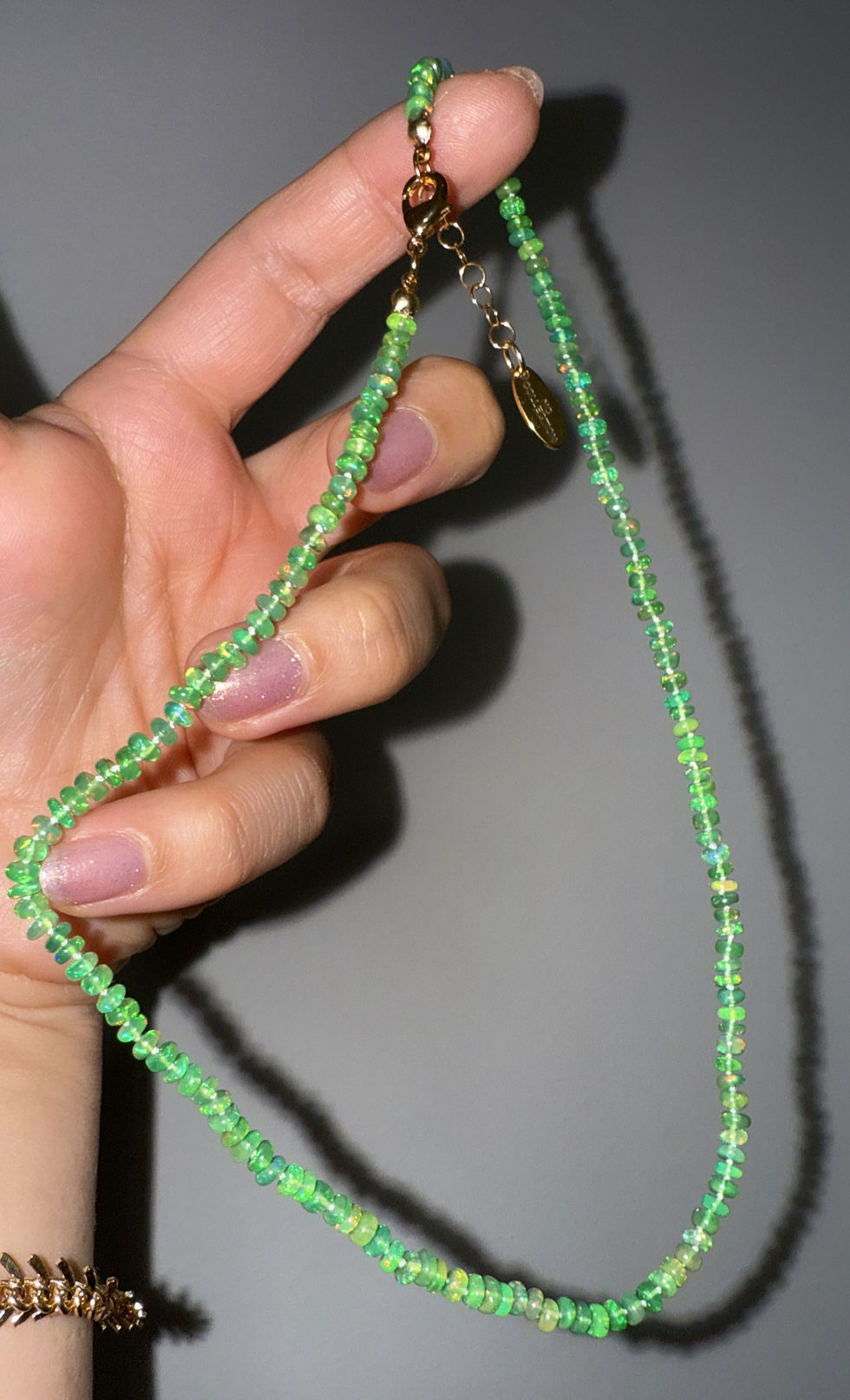 Thumbnail: Ethiopian Opal Gemstone Necklace