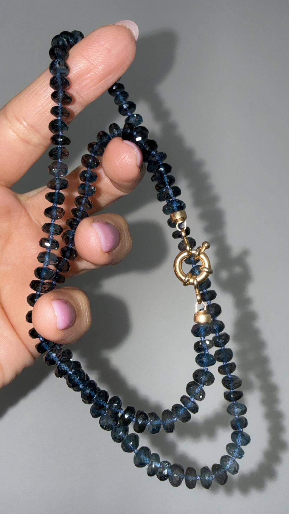 Thumbnail: London Blue Topaz Necklace