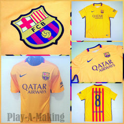 Barcelona Away 15-16