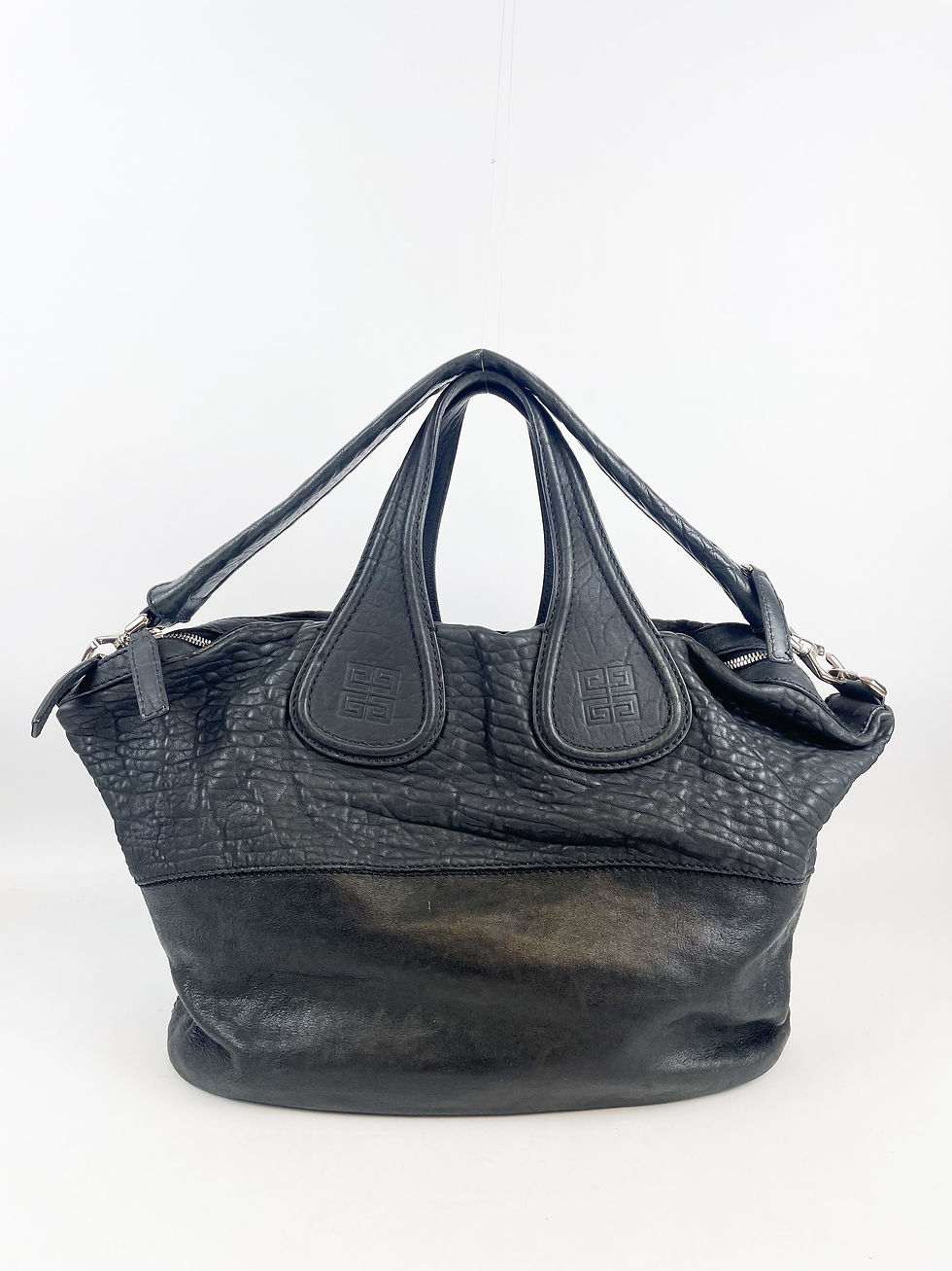 Miniatura: Givenchy Bolsa de Couro Preto Natingale