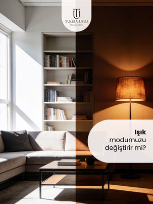 Tuğba Uslu Dekorasyon - Mimari Renovasyon ve Estetik Aydınlatma Tasarımı ile Mekan Psikolojisi Optimizasyonu