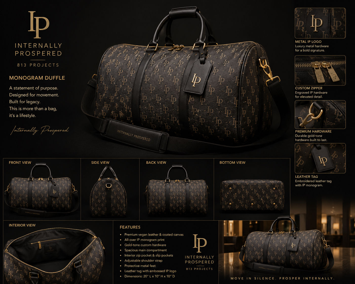 IP Duffle bag 