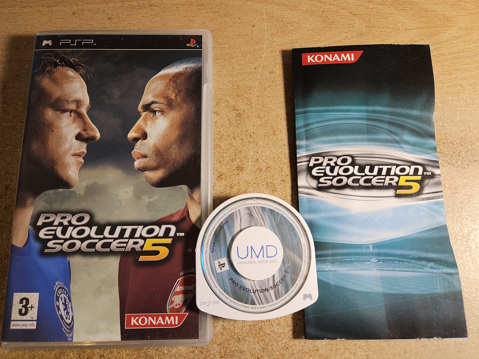 Pro Evolution Soccer 5 Sony PSP