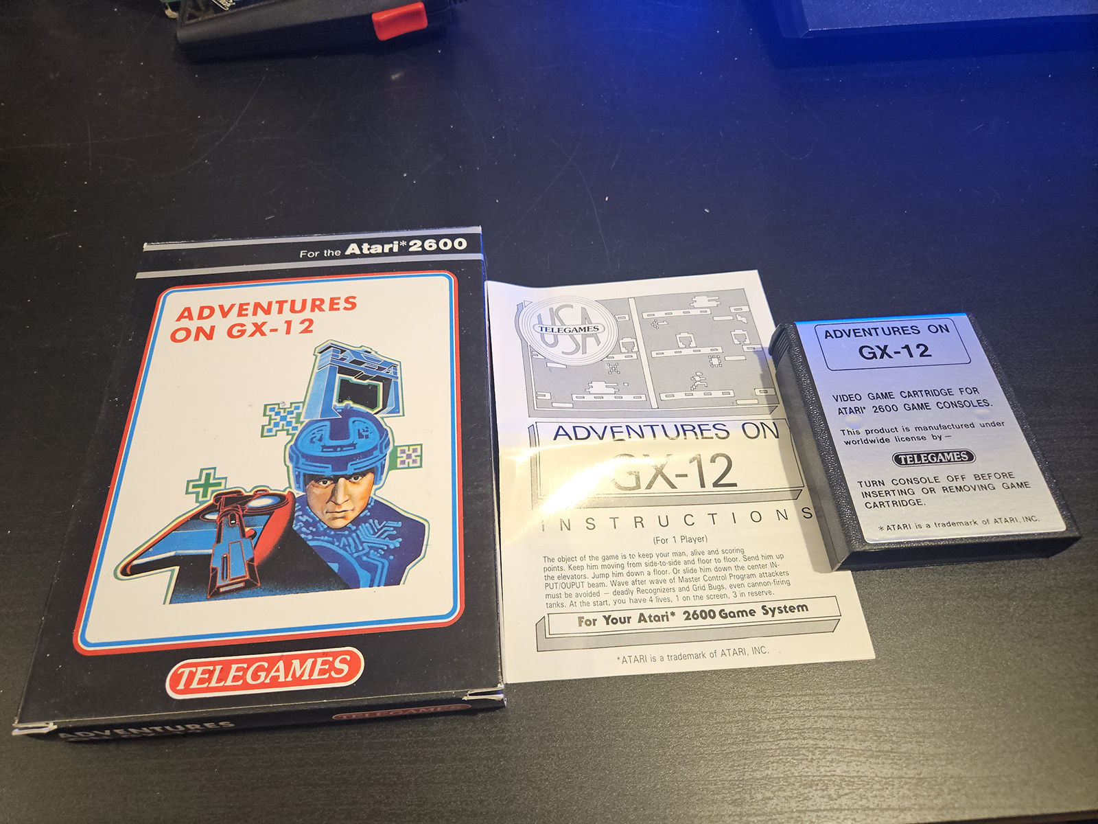 Adventures on GX-12 Tron Atari 2600