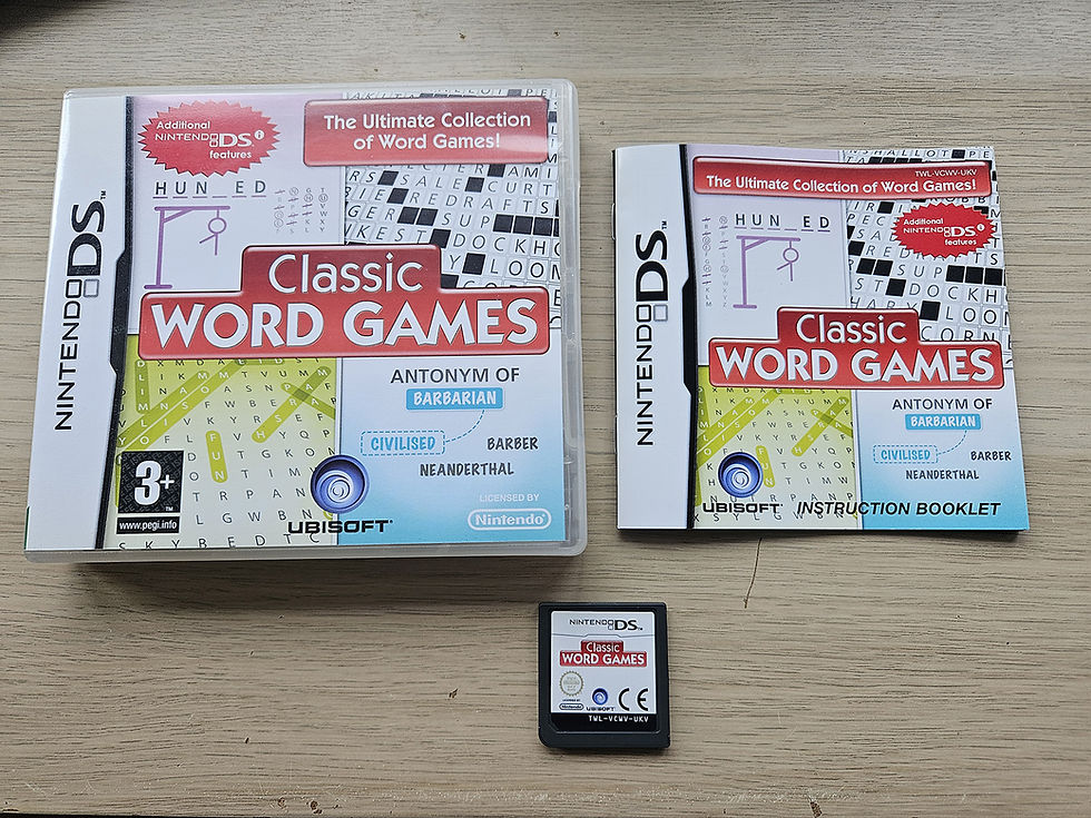 Thumbnail: Classic Word Games Nintendo DS