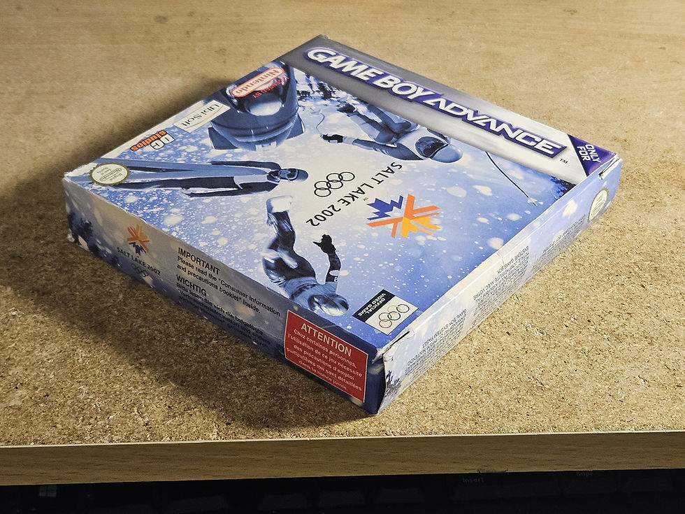 Thumbnail: Salt Lake 2002 GameBoy Advance boxed
