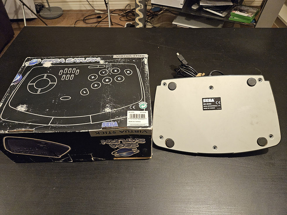Thumbnail: Official Sega Saturn Arcade Joystick Controller MK-80302