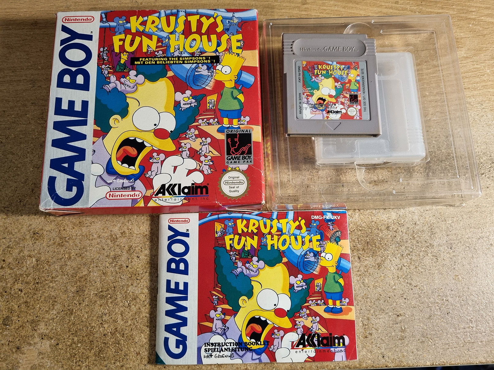 Krusty´s Fun House Gameboy
