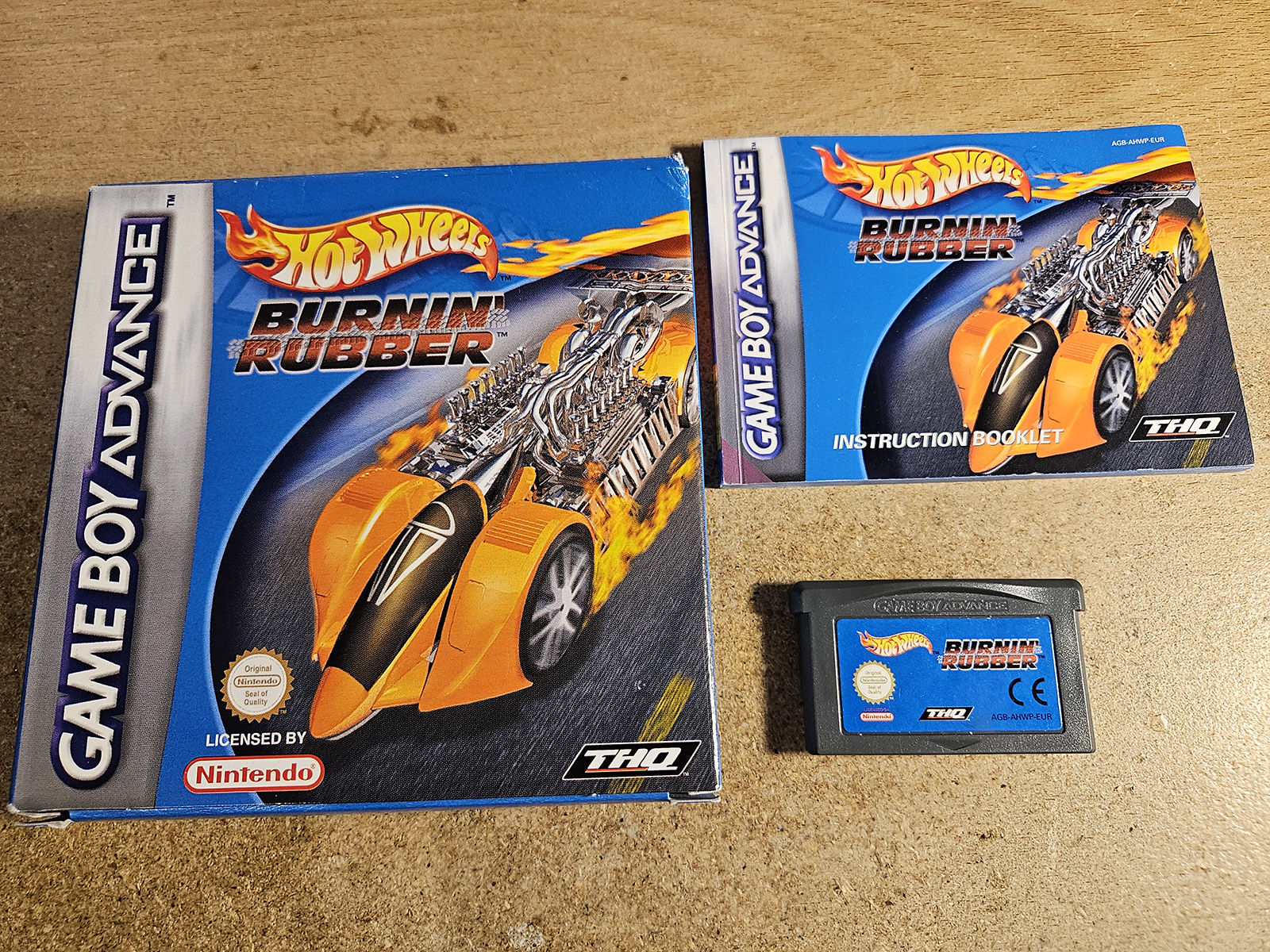 Hot Wheels Burnin Rubber GameBoy Advance