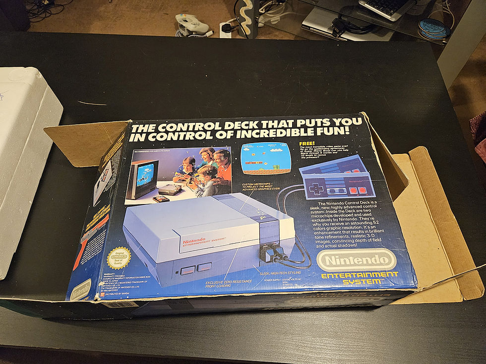 Thumbnail: Nintendo NES Boxed PAL A UK modded