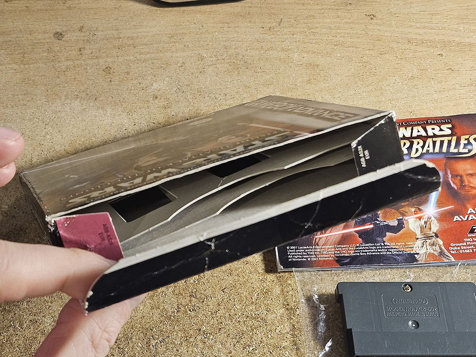 Thumbnail: Star Wars Episode II Attack of the Clones GameBoy Advance boxed