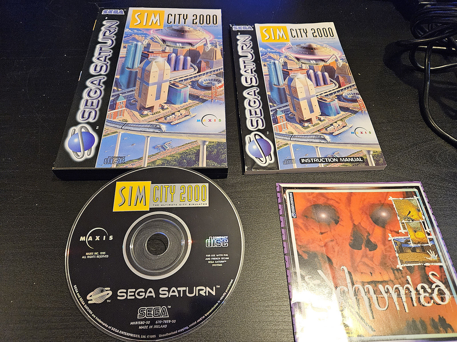 Sim City 2000 Sega Saturn