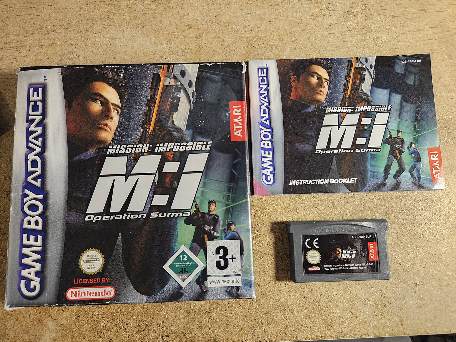 Mission: Impossible Operation Surma GameBoy Advance boxed