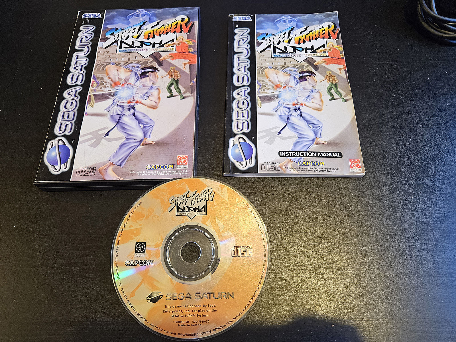 Street Fighter Alpha Warrior´ Dreams Sega Saturn