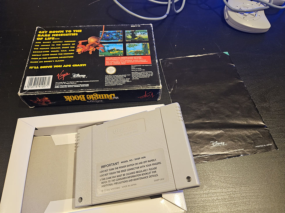 Thumbnail: The Jungle Book Snes Super Nintendo