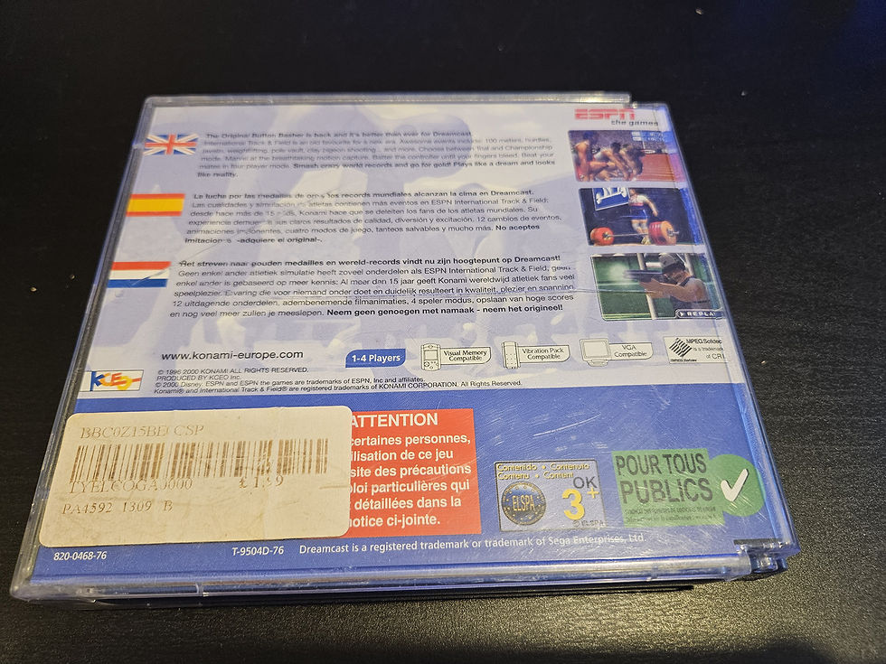 Thumbnail: International Track & Field Dreamcast