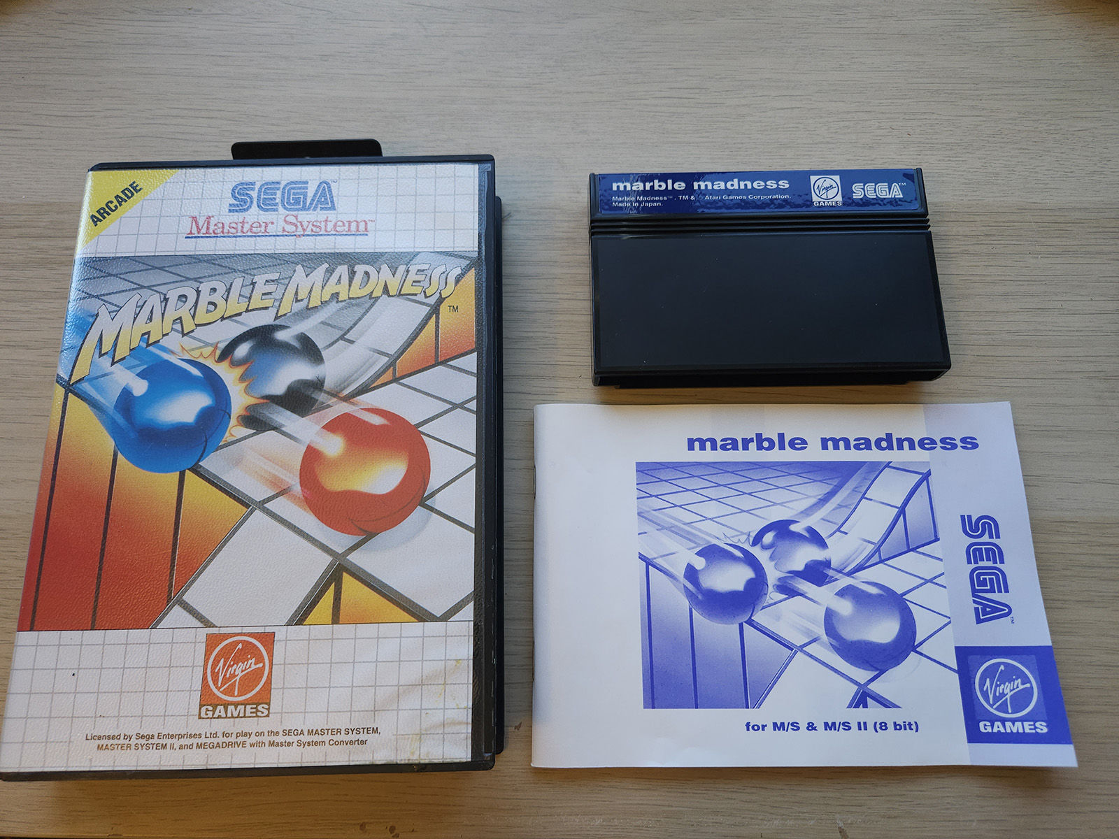 Marble Madness Master System