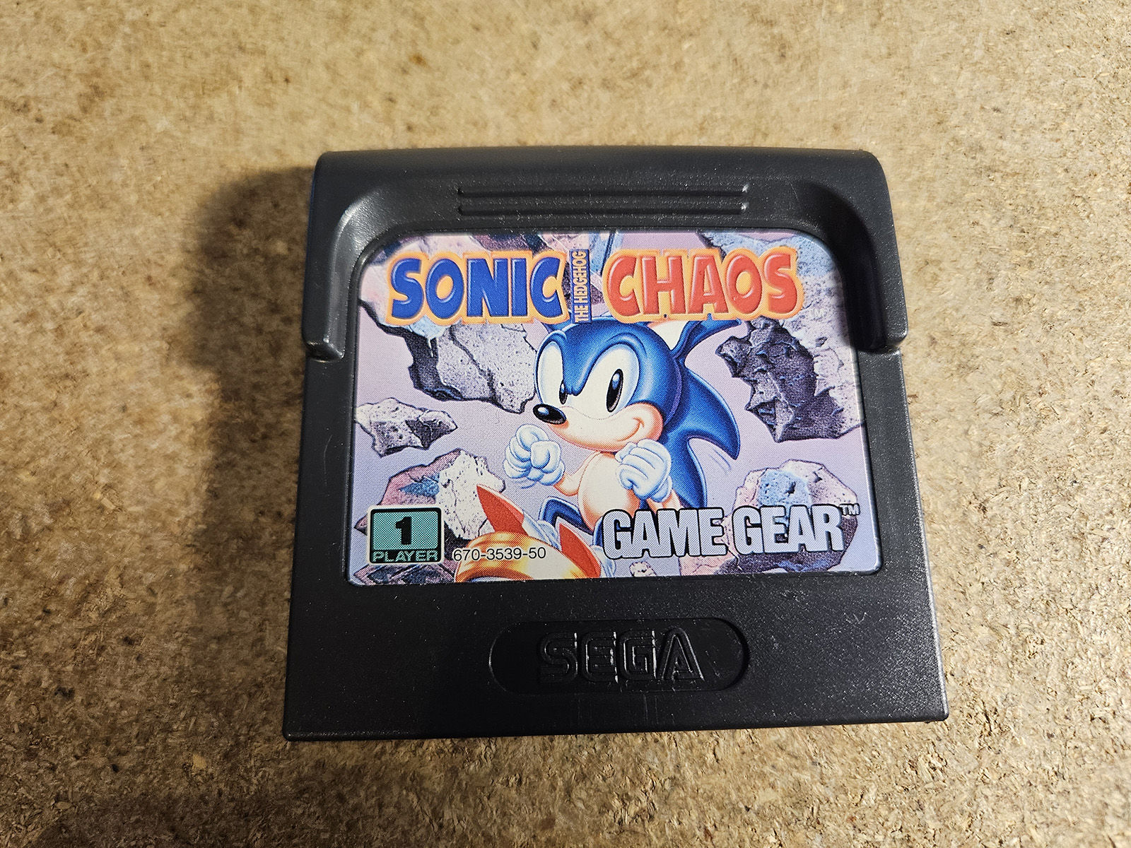 Sonic The Hedgehog Chaos Game Gear