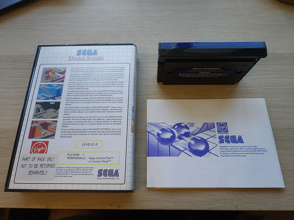 Thumbnail: Marble Madness Master System