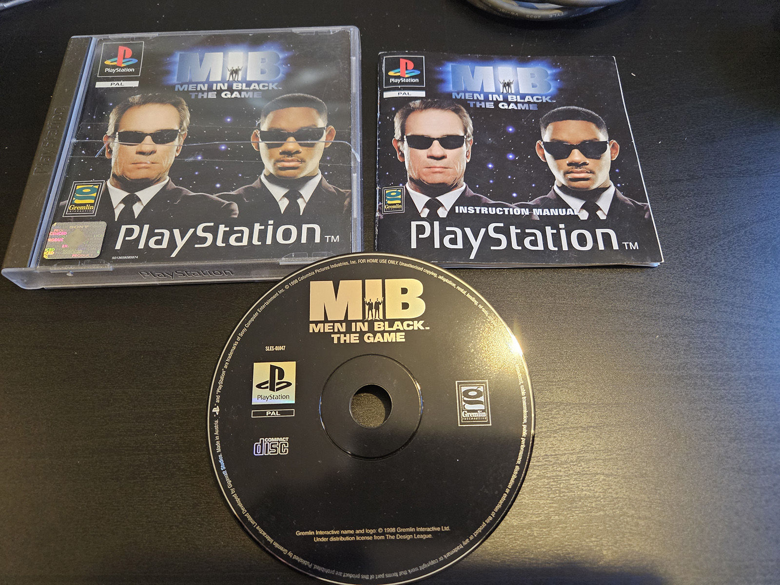 Men in Black The Game PlayStation 1 One PS1